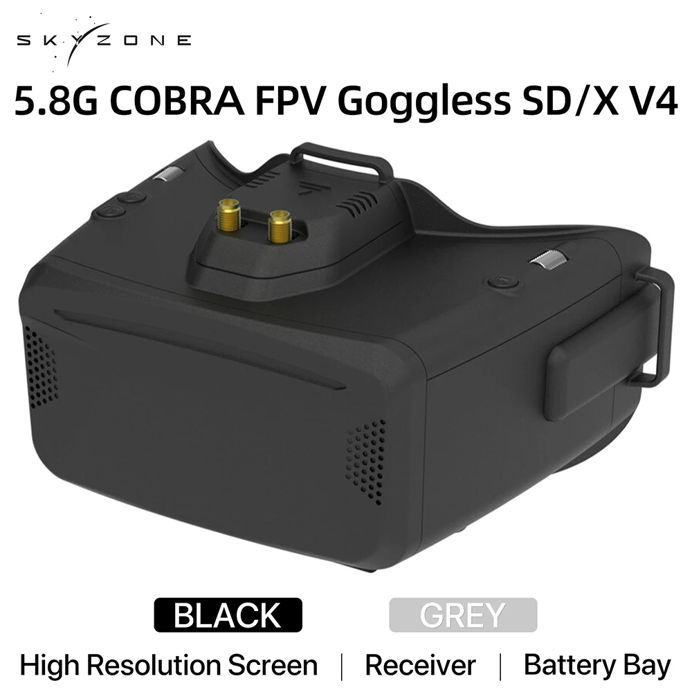 SKYZONE Cobra SD X V4 FPV Vide - Skyzone Cobra X V2 Fpv Goggles ulasan dan harga
