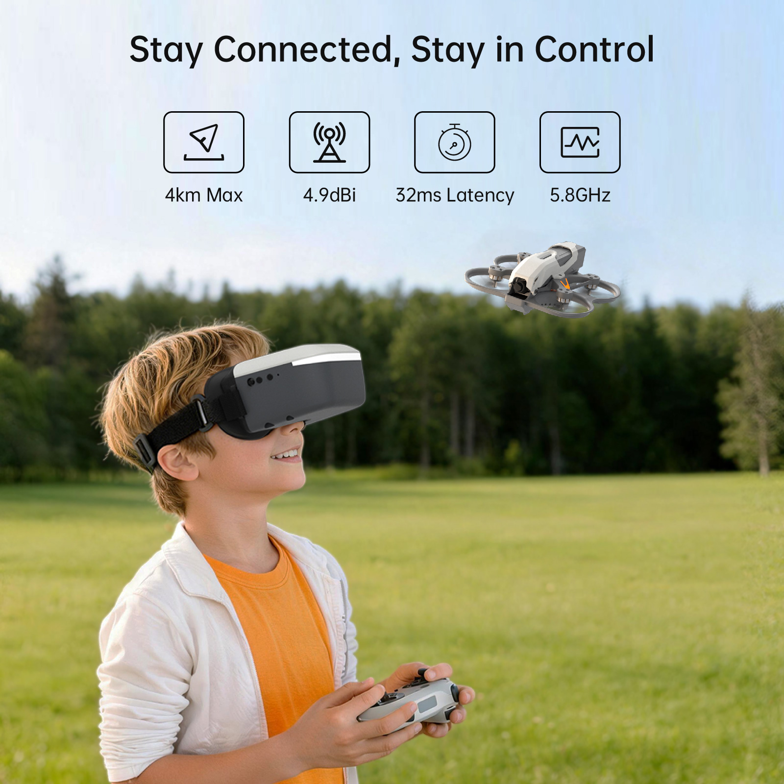 CADDXFPV WALKSNAIL Ascent Gogg - Skyzone Cobra X V2 Fpv Goggles ulasan dan harga
