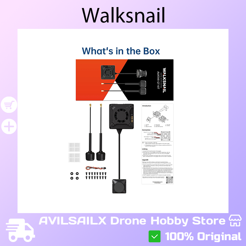 Walksnail Avatar GT FPV Kit Ma - Foxeer Reaper F4 128K 65A Esc ulasan dan harga