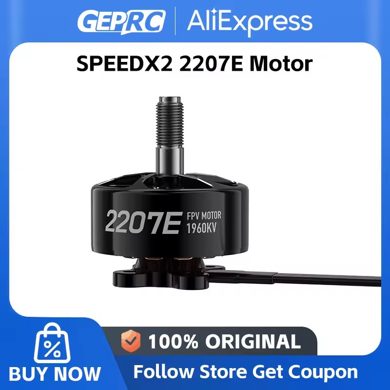 GEPRC SPEEDX2 1/2/4pcs 2207E M - Foxeer Reaper F4 128K 65A Esc ulasan dan harga