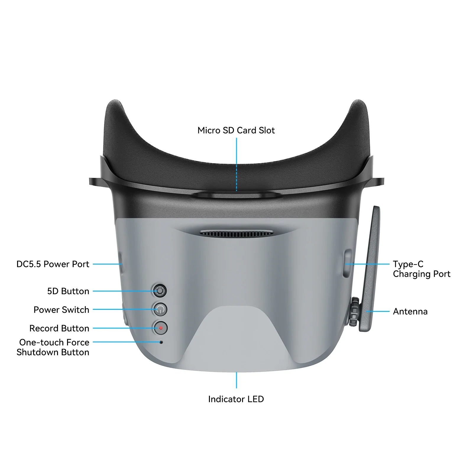 BETAFPV VR04 FPV Drone Goggles - Skyzone Cobra X V2 Fpv Goggles ulasan dan harga