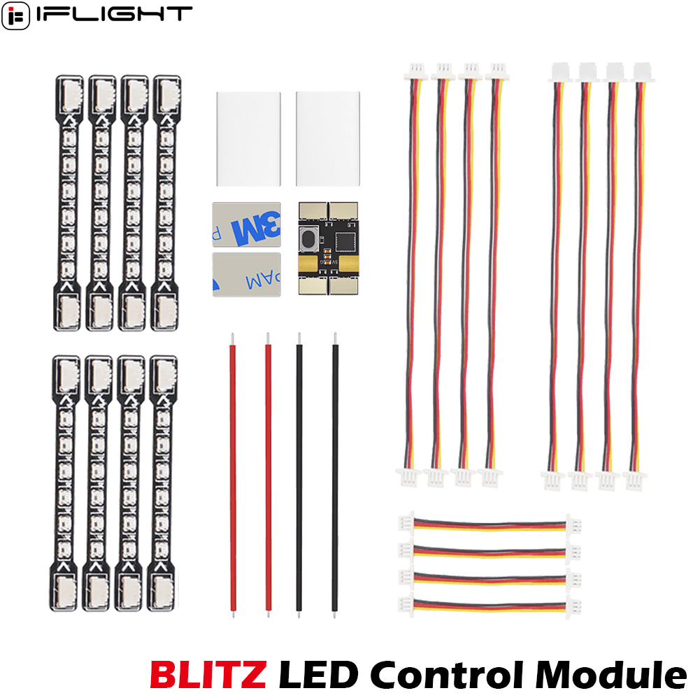 IFlight BLITZ LED Control Modu - Foxeer Reaper F4 128K 65A Esc ulasan dan harga