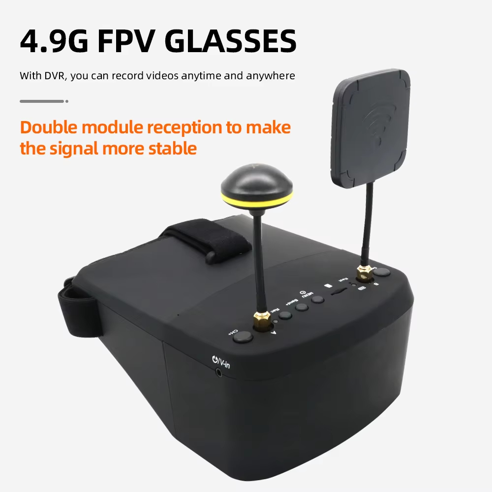 LS800D 5 Inch 800*480 FPV Vide - Skyzone Cobra X V2 Fpv Goggles ulasan dan harga